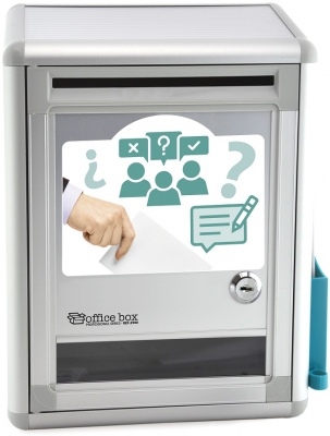 Cutie de sugestii Office box, material aluminiu